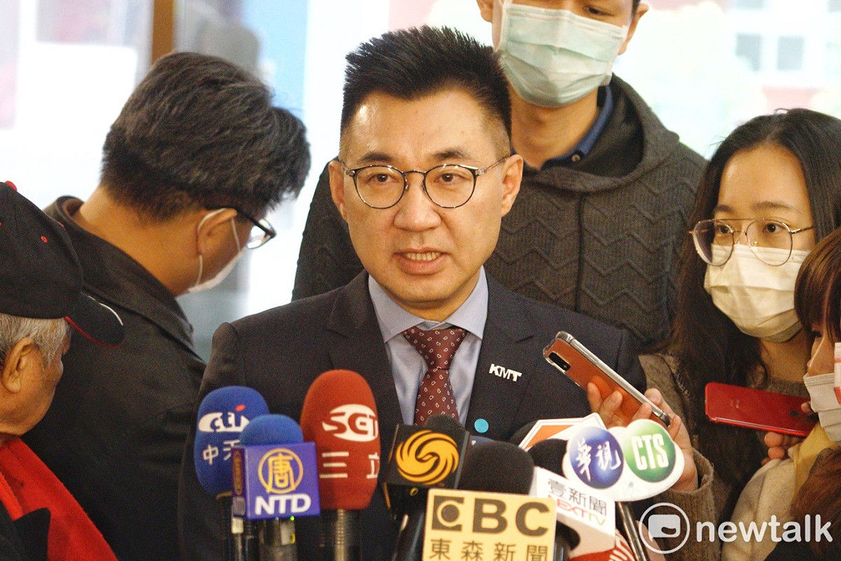 國民黨主席江啟臣。 圖：張良一/攝（資料照）