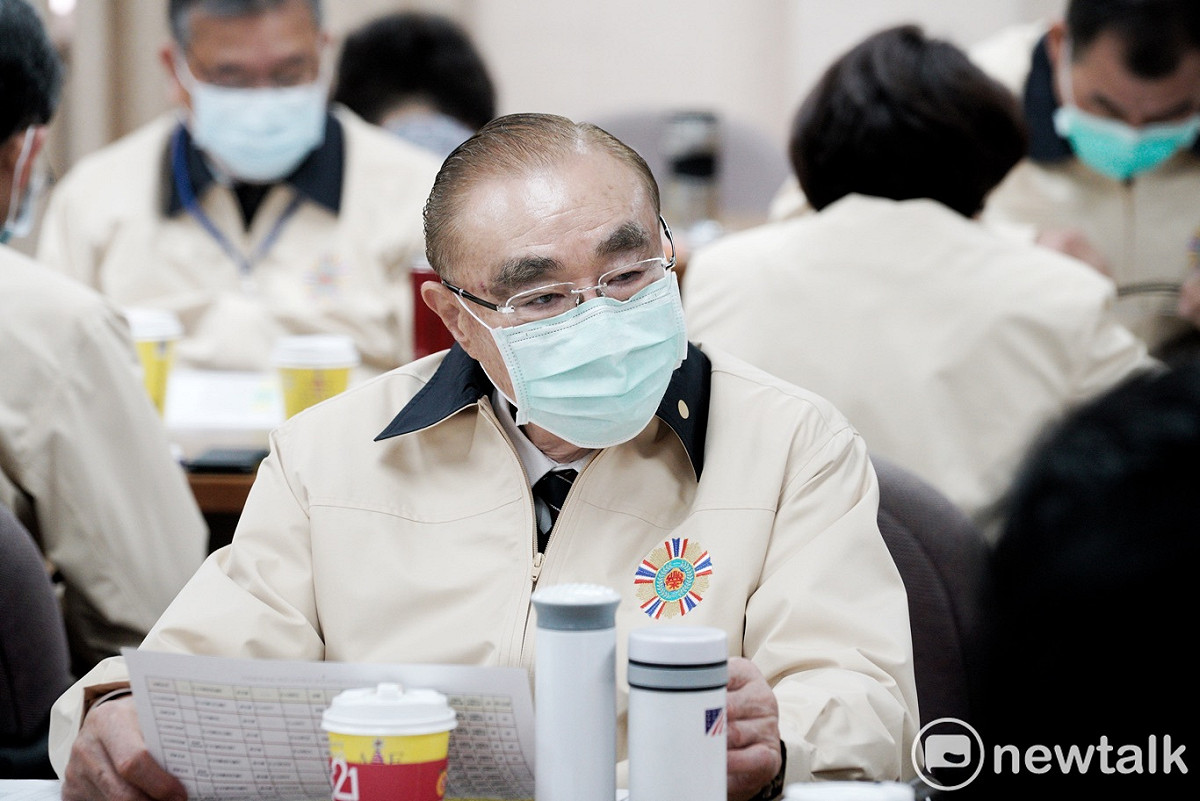 退輔會主委馮世寬列席立院外交及國防委員會審查退輔會相關預算案。 圖：張良一/攝(資料照)