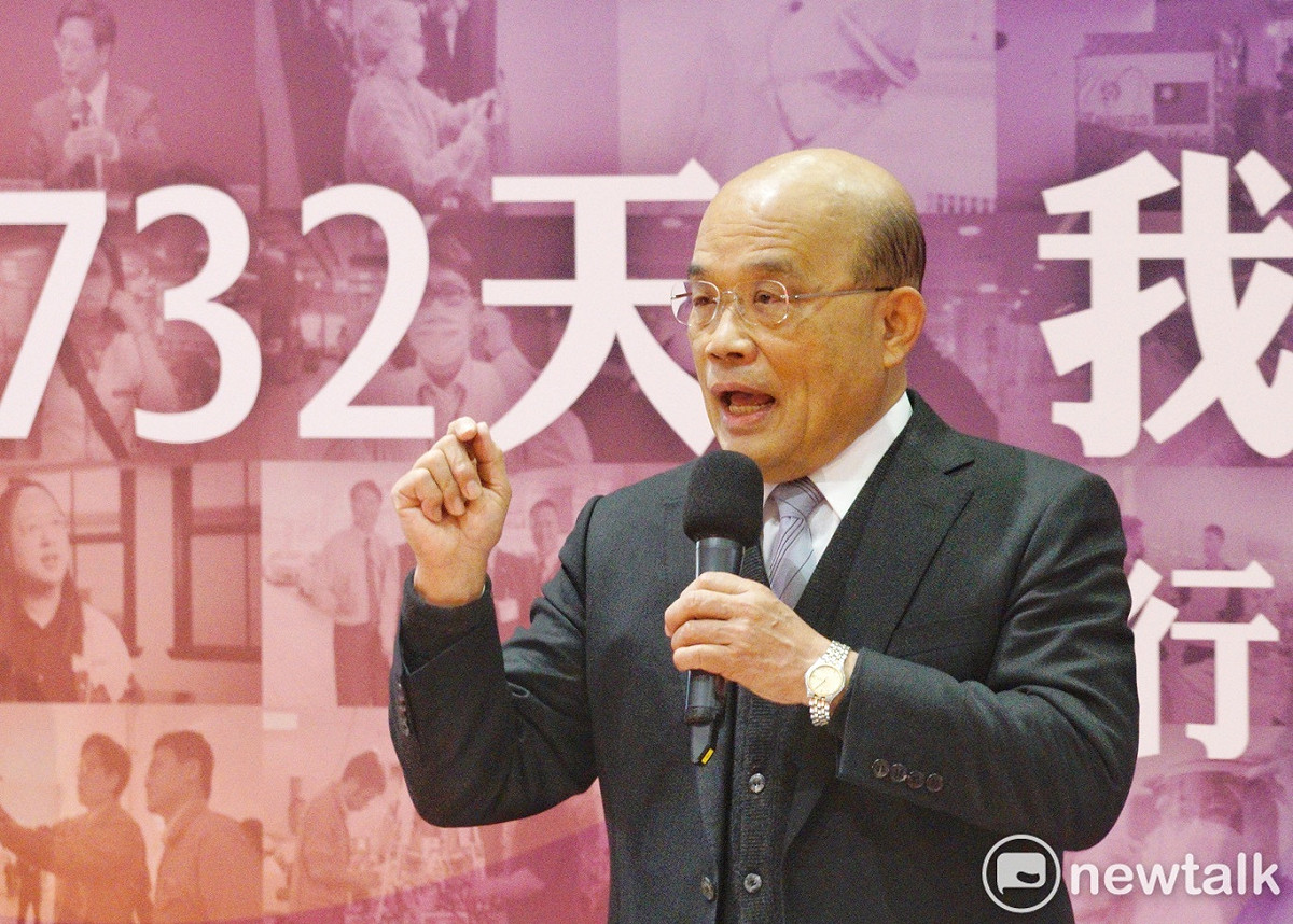 行政院長蘇貞昌。 圖：張良一/攝(資料照片)