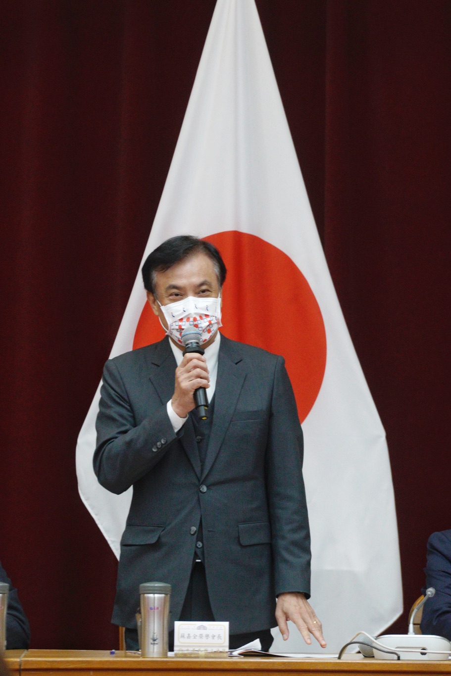 前立法院長蘇嘉全出席第10屆立法院台日交流聯誼會成立大會。 圖：張良一/攝