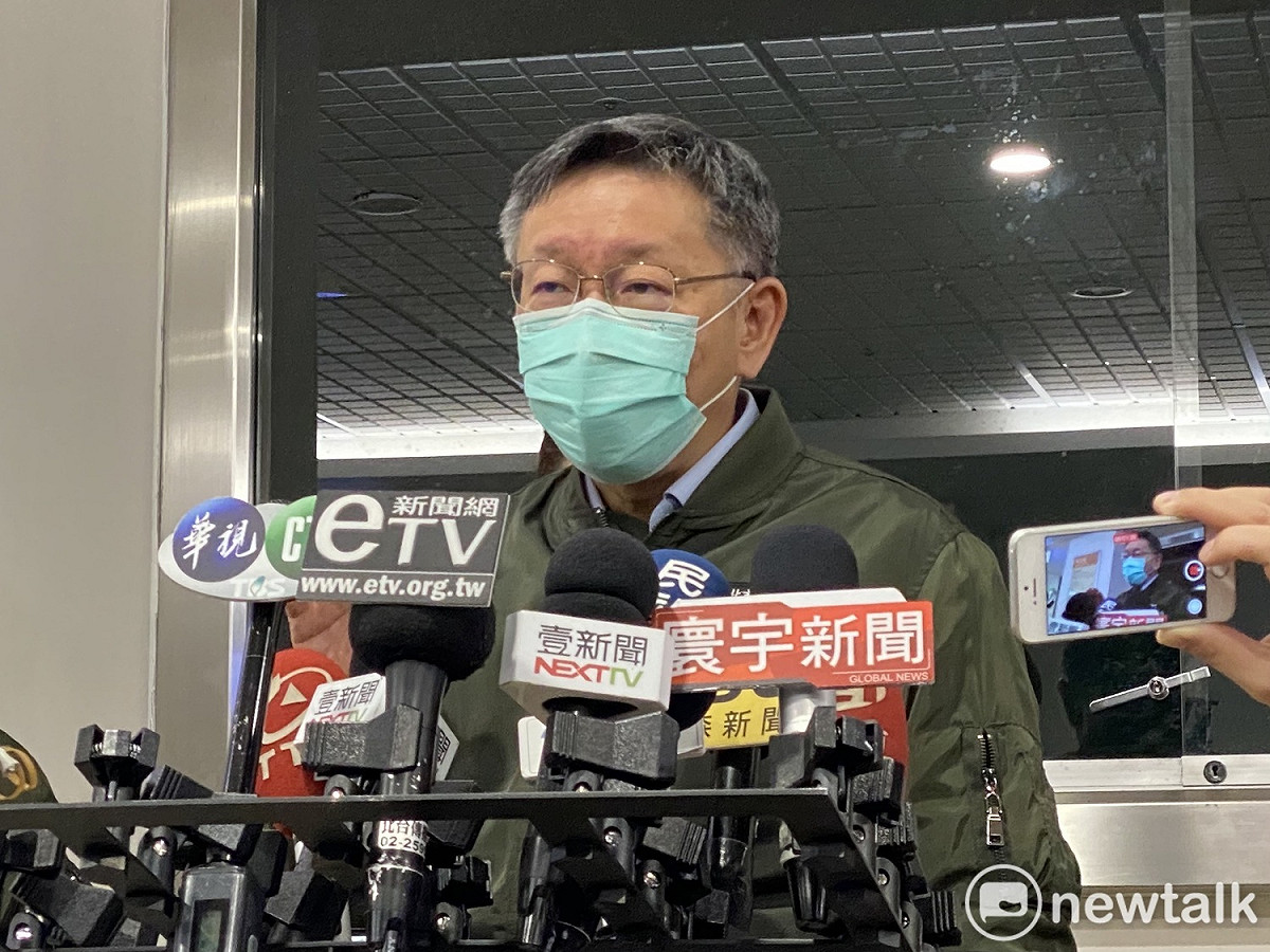 台北市長柯文哲。 圖：周煊惠 / 攝（資料照）