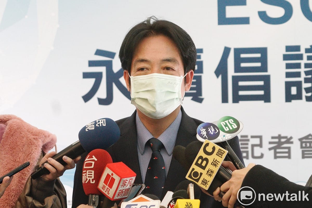 副總統賴清德。(資料照片) 圖：張良一/攝