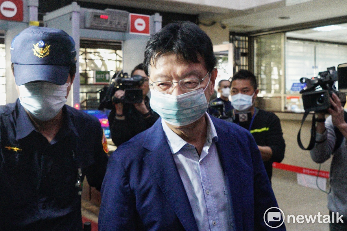 中廣董事長趙少康爲三中案出庭。 圖：張良一/攝