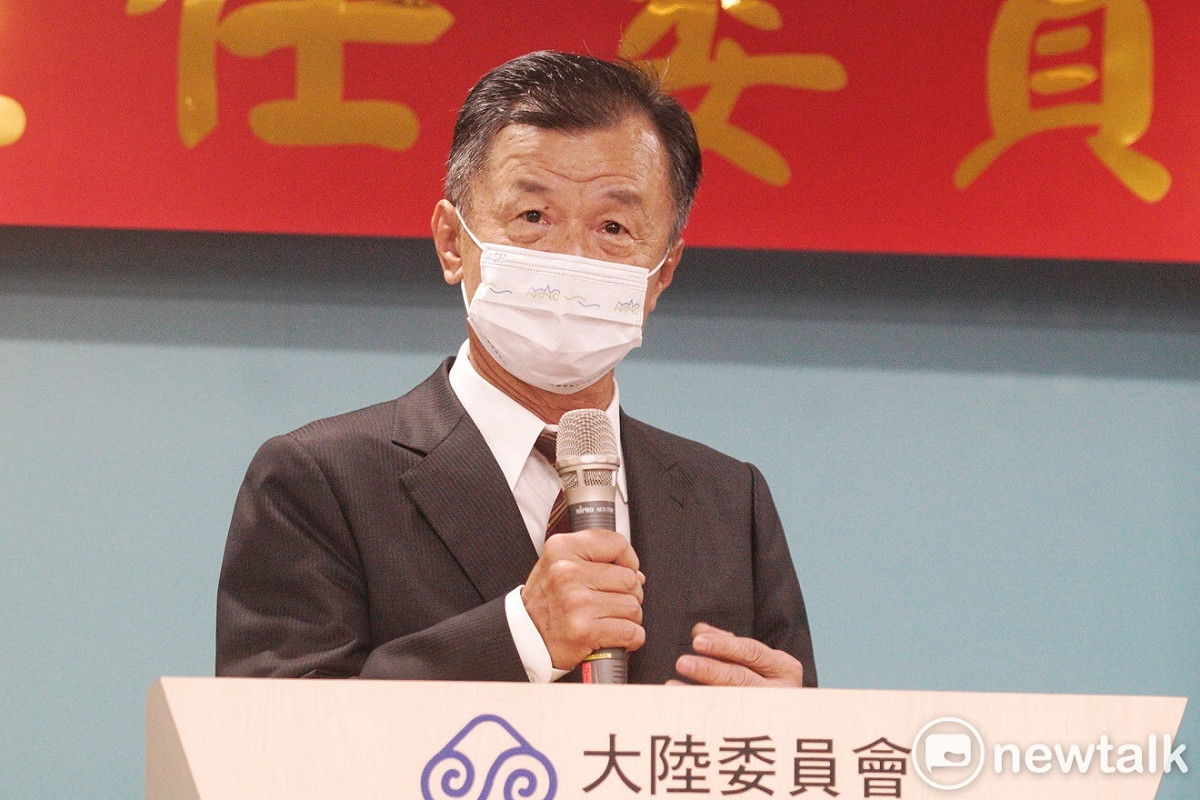 新任陸委會主委邱太三。 圖：張良一/攝
