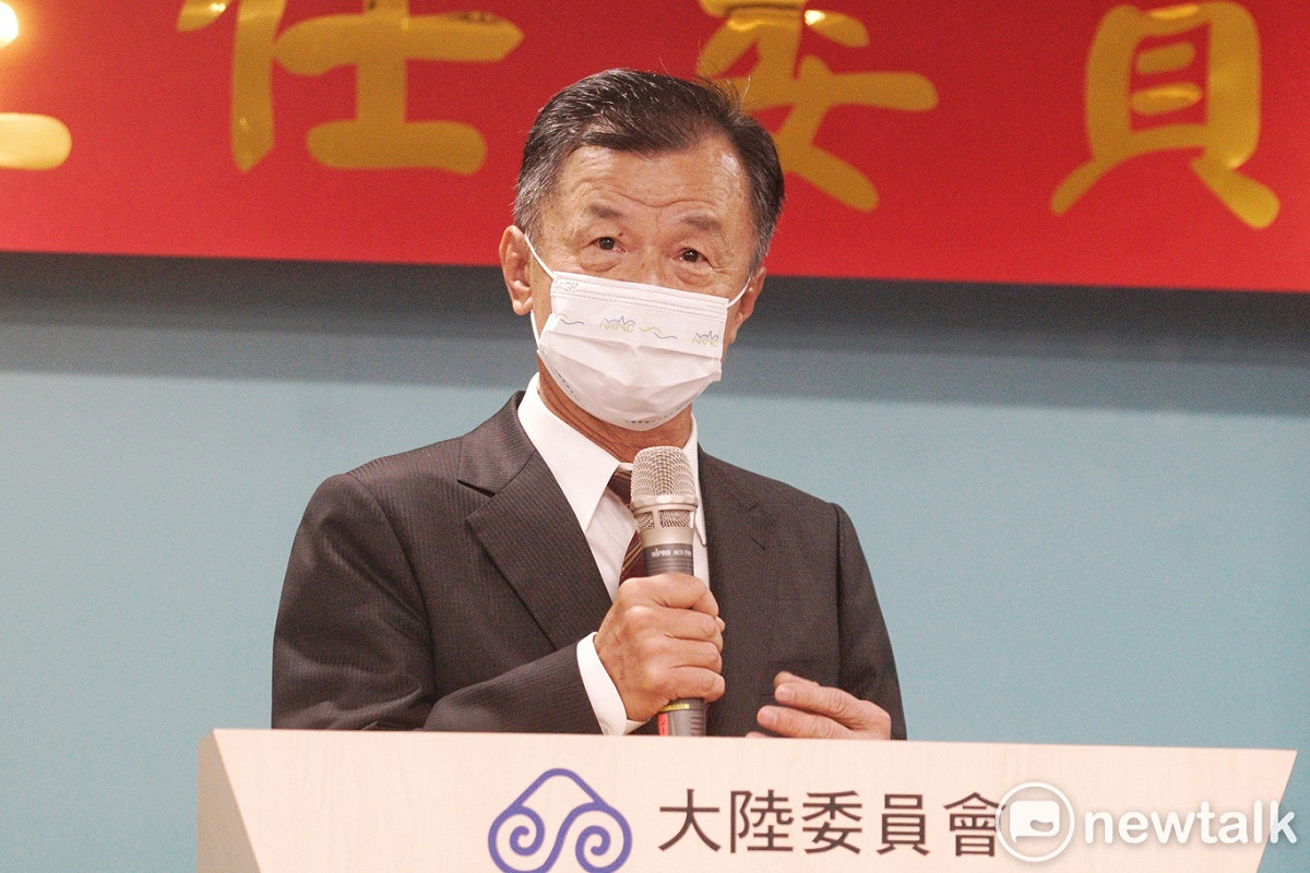 新任陸委會主委邱太三。 圖：張良一/攝