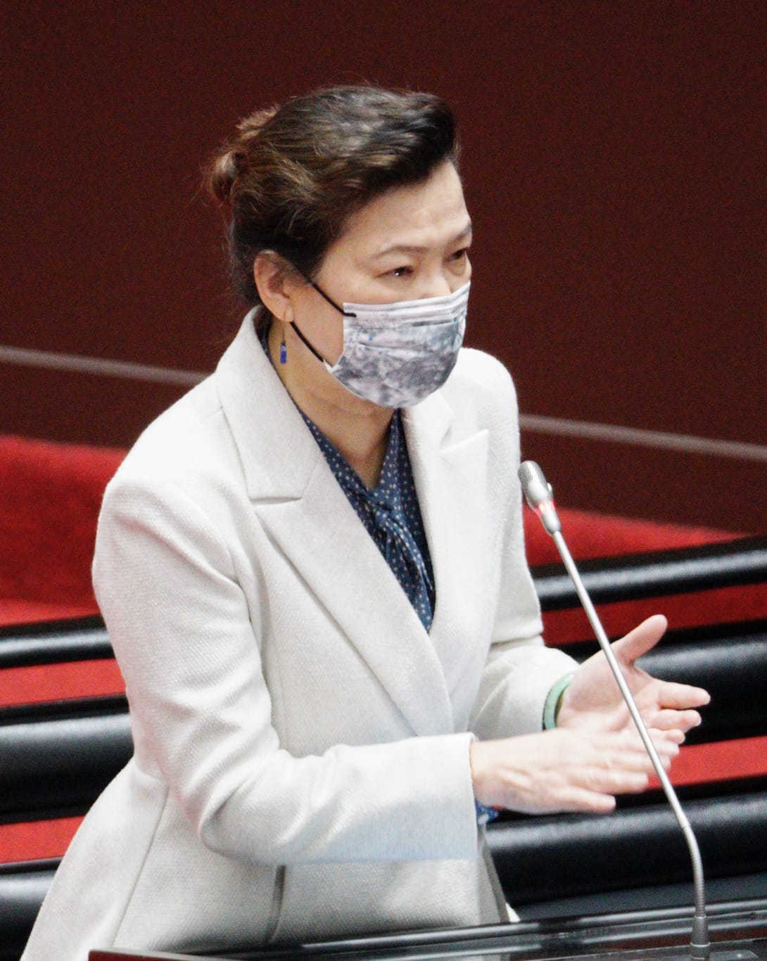 經濟部長王美花。 圖：張良一/攝（資料照）