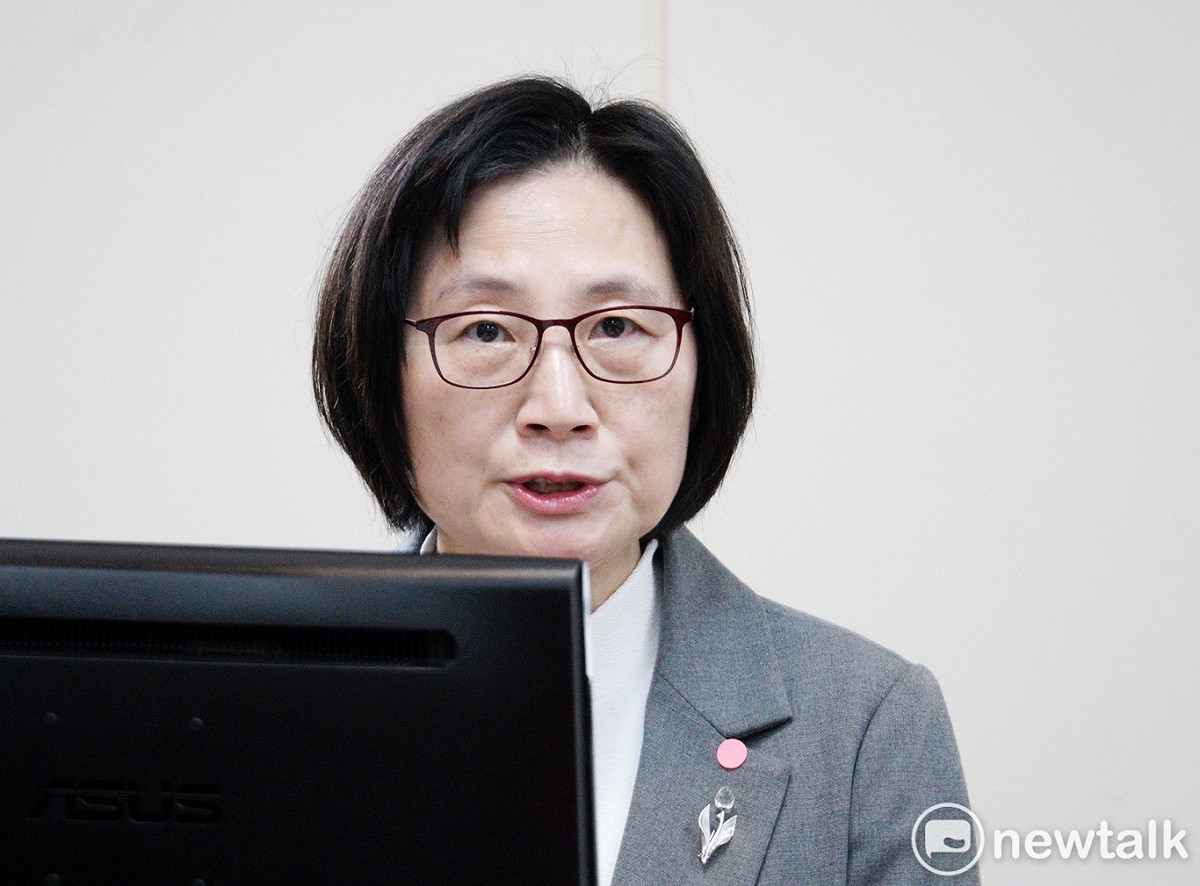 公平會主委李鎂在立院經濟委員會備詢。 圖：張良一/攝