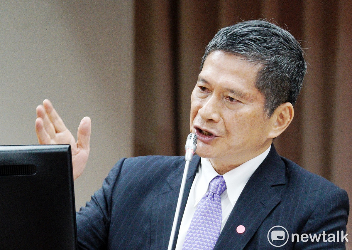 文化部長李永得在立院教育及文化委員會備詢。 圖：張良一/攝