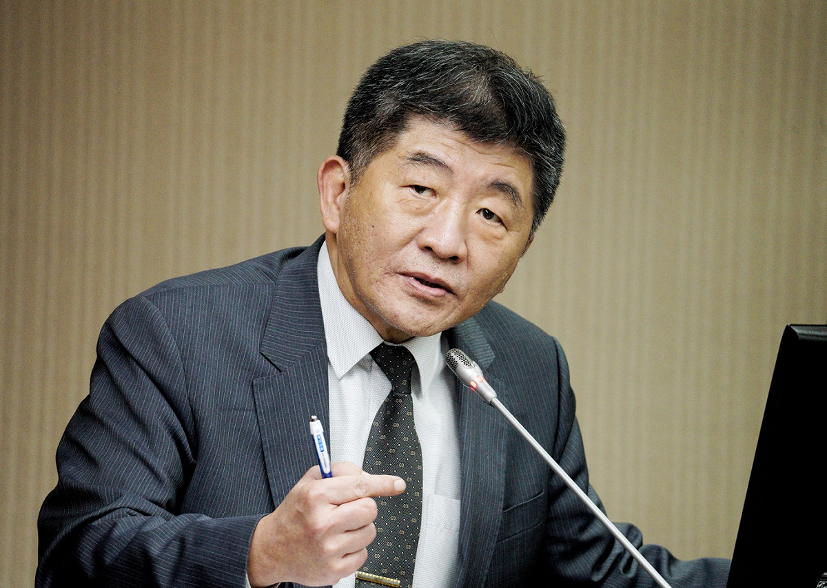 衛福部長陳時中在立院社福及衛環委員會備詢。 圖：張良一/攝