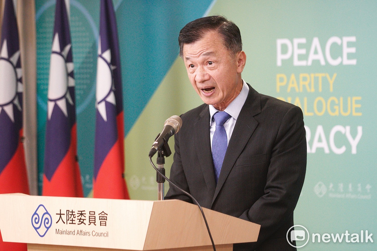 對於陸方的關切，陸委會2日晚間回應，「對於中國大陸各界人士對今日台鐵北迴線重大意外事故的慰問與關懷，本會表達感謝之意。」圖為陸委會主委邱太三 圖：張良一/攝