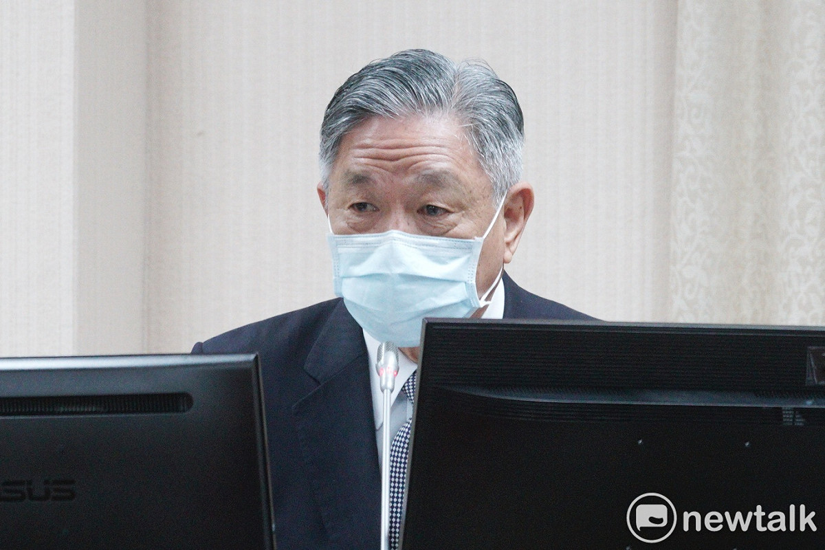 外交部次長田中光在立院外交及國防委員會備詢。 圖：張良一/攝(資料照)