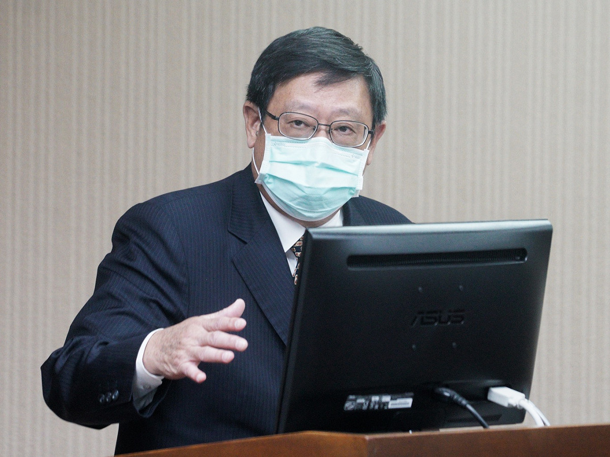環保署長張子敬。 圖：張良一/攝