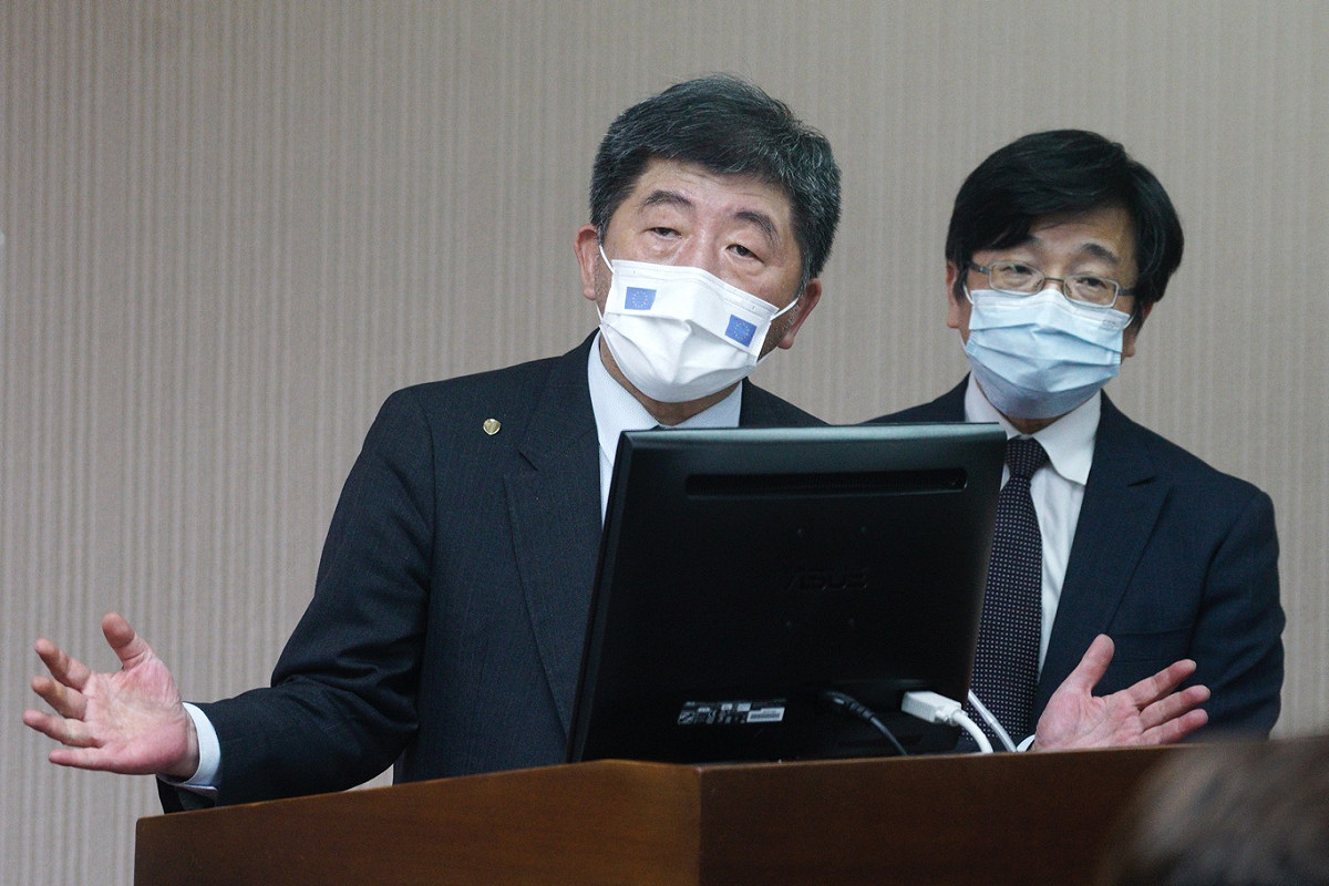 衛福部長陳時中、疾管署長周志浩在立院社福及衛環委員會備詢。 圖：張良一/攝