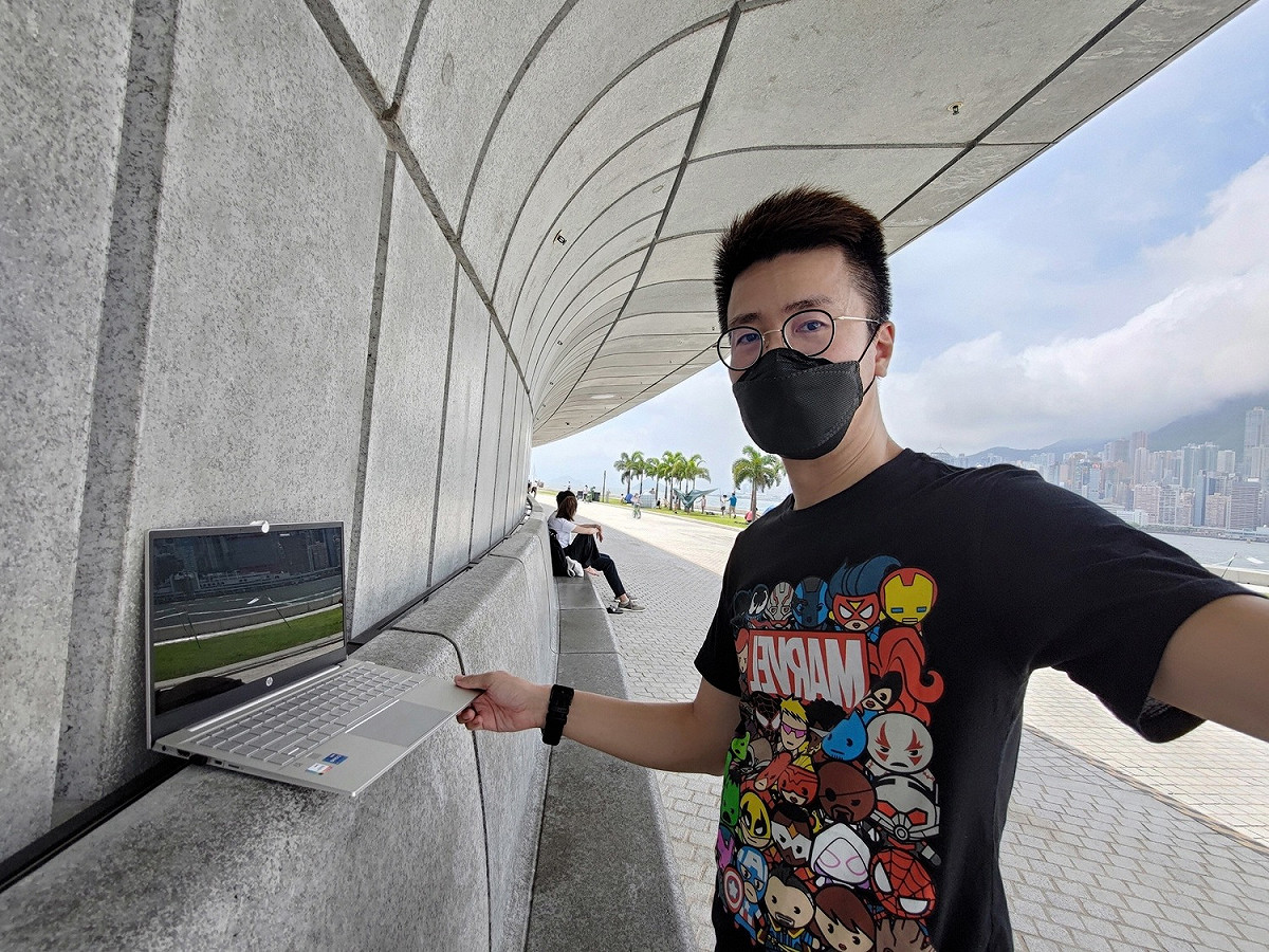 香港電台前主持人曾志豪透過臉書宣布，自己已經離開香港到了台灣。 圖：翻攝自曾志豪臉書