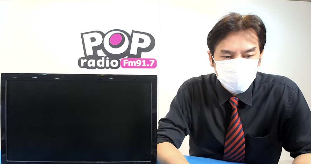 資深媒體人黃暐瀚。 圖：翻攝自POP Radio 聯播網 官方YouTube 頻道