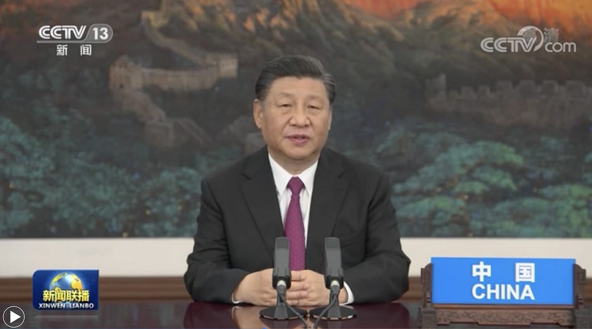 中國近期發生的問題，除了外匯緊缺外，敏感軍區也發生人事變動。專家認為，中共政局表面平靜，實際上是風雨飄搖。圖中人物為中共領導習近平 圖：翻攝自新華社
