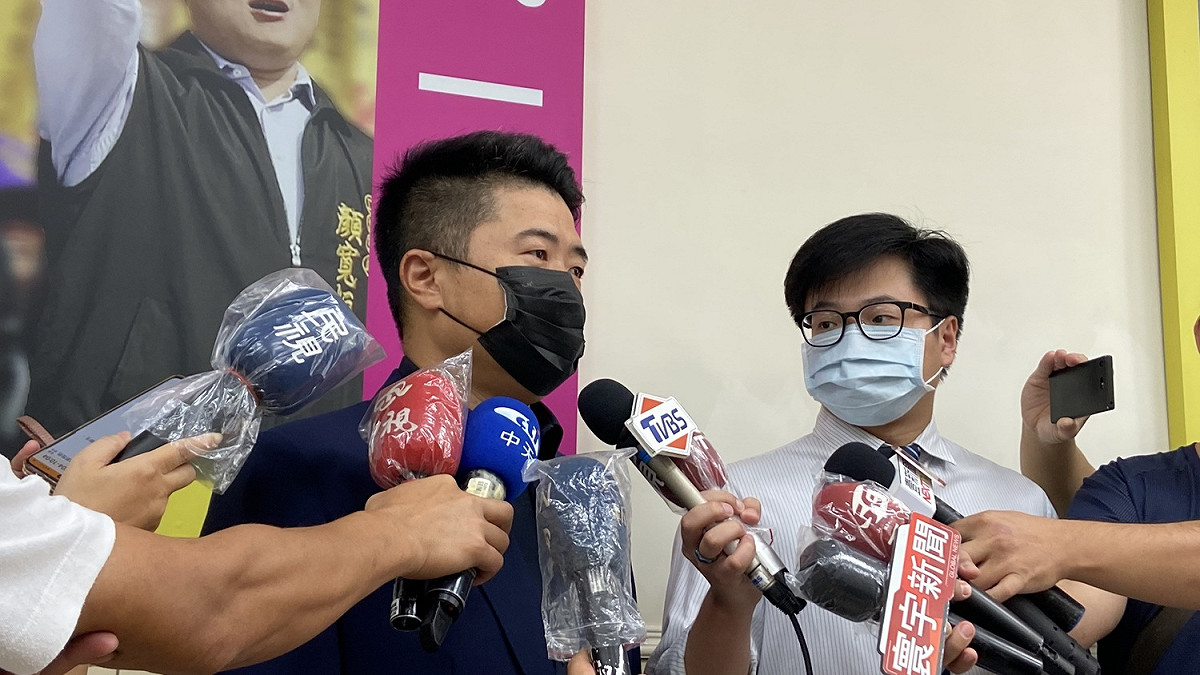 國民副秘書長顏寬恒辭國民黨黨職，表示回台中全力備戰立委。 圖/顏寬恒辦公室提供