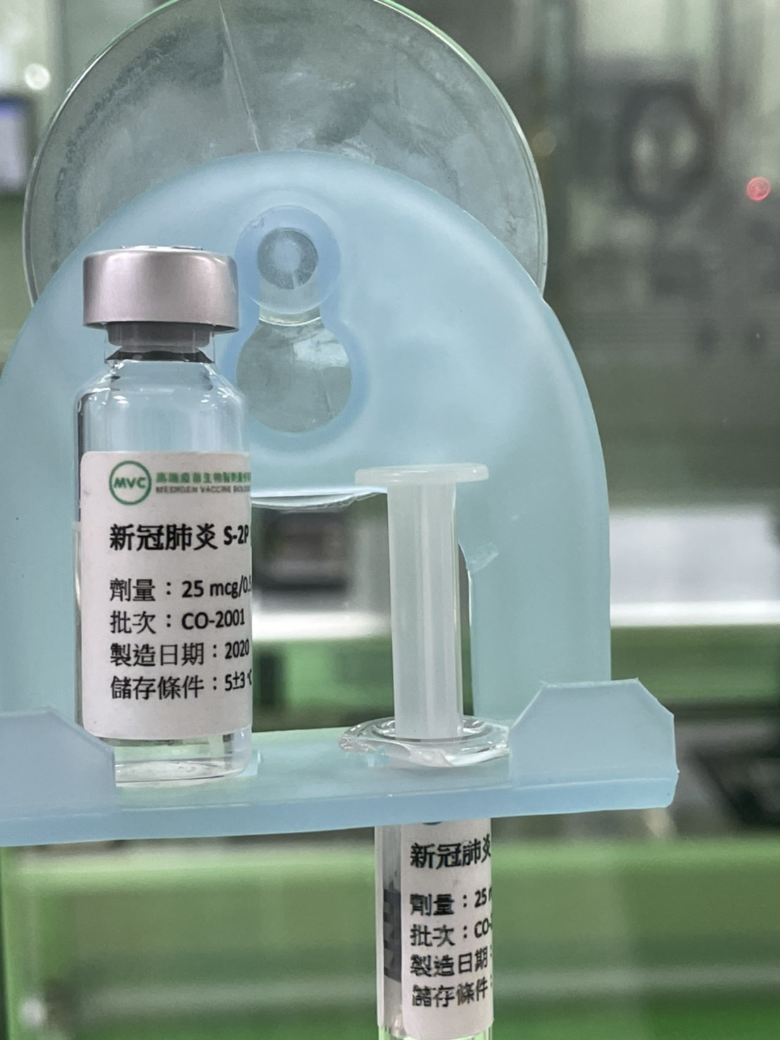林奏延認為，蛋白疫苗安全可靠(台灣高端、美國Novavax)，且副作用不強，所以高端未來在國際間仍會有一席之地。 圖：張正霖/攝