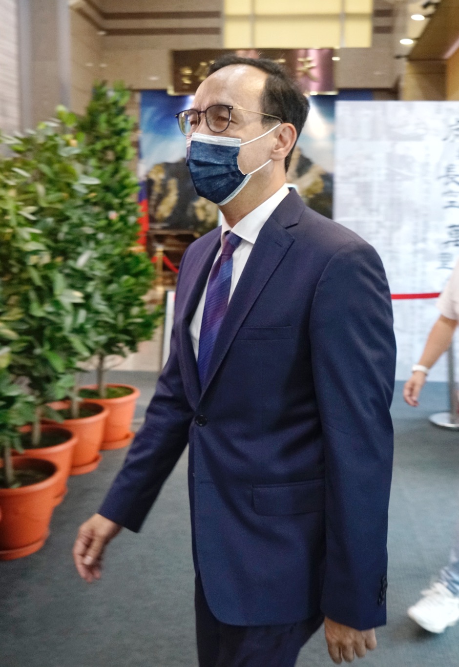 國民黨主席候選人朱立倫。 圖：張良一/攝（資料照）