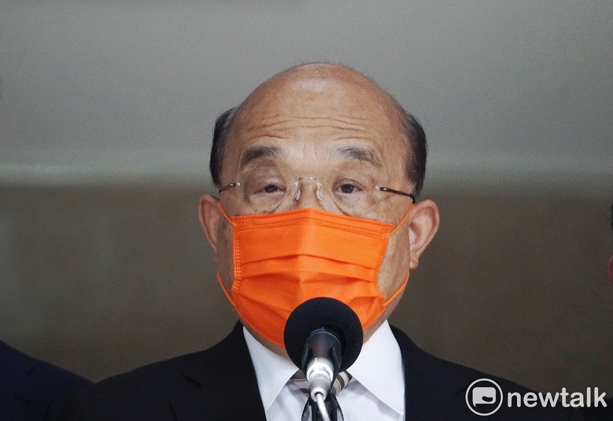 行政院長蘇貞昌表示，第一劑疫苗的接種率，預估10月初，就可達到6成，10月底，可望達到7成。 圖：張良一/攝