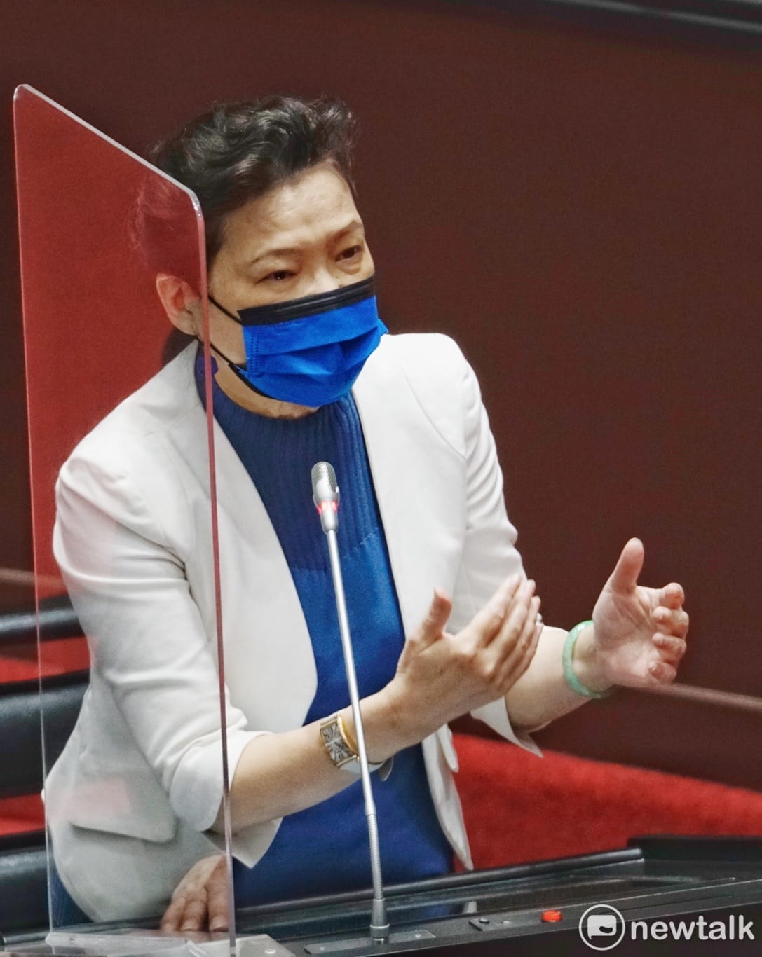 經濟部長王美花。 圖：張良一/攝