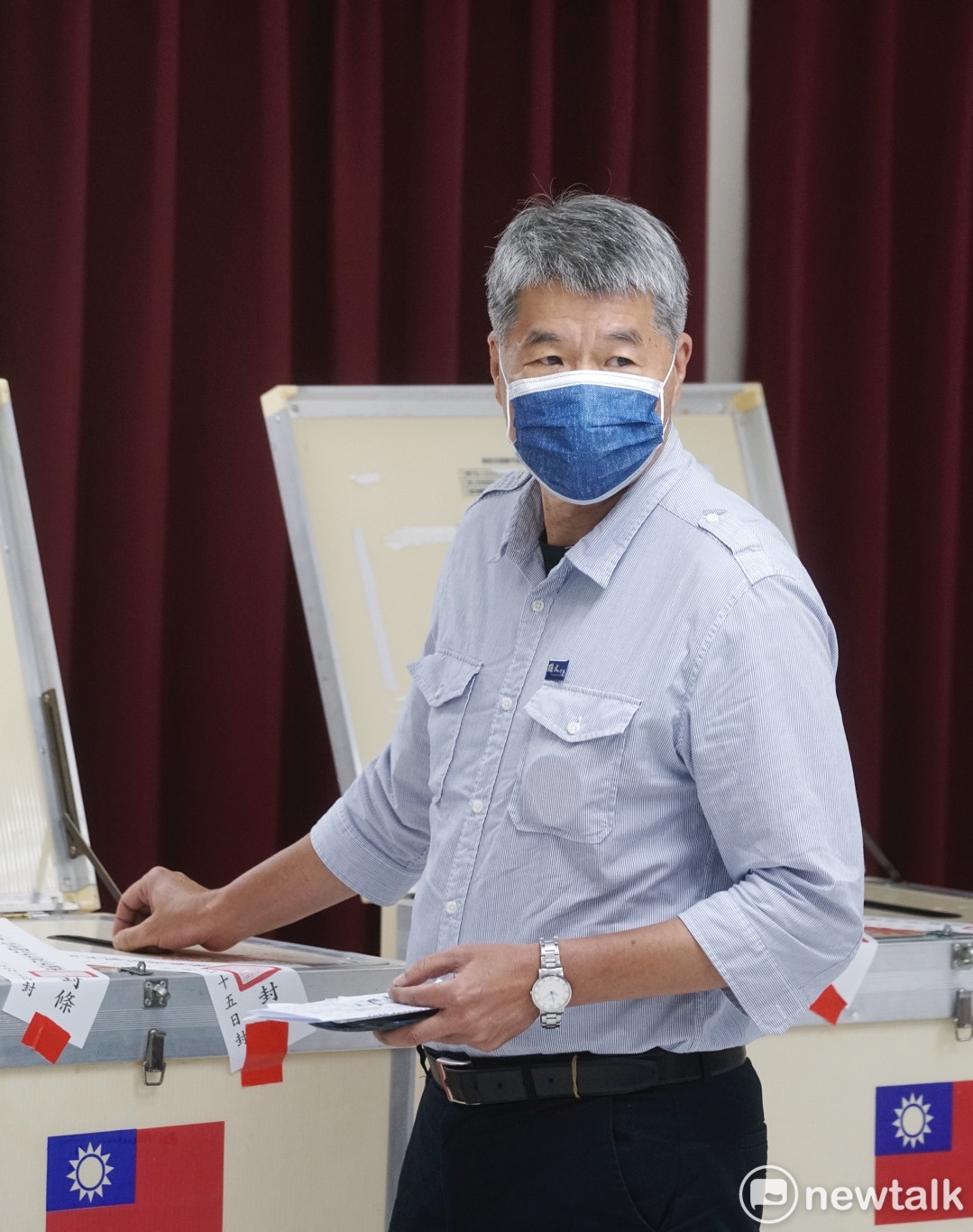 國民黨主席敗選人張亞中。 圖：張良一/攝（資料照）