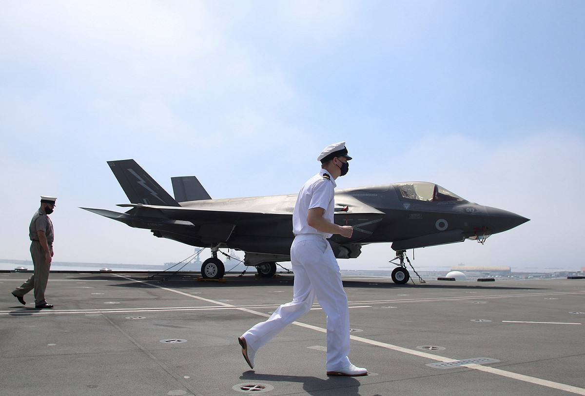 美軍匿蹤戰鬥機 F-35B。 圖：達志影像/路透社