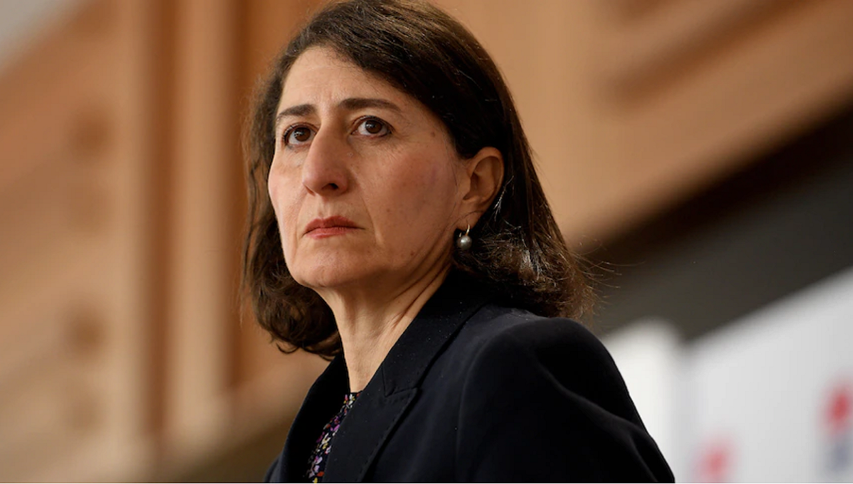 澳洲新南威爾斯州州長貝雷吉克利安（Gladys Berejiklian）。 圖：翻攝自環球網