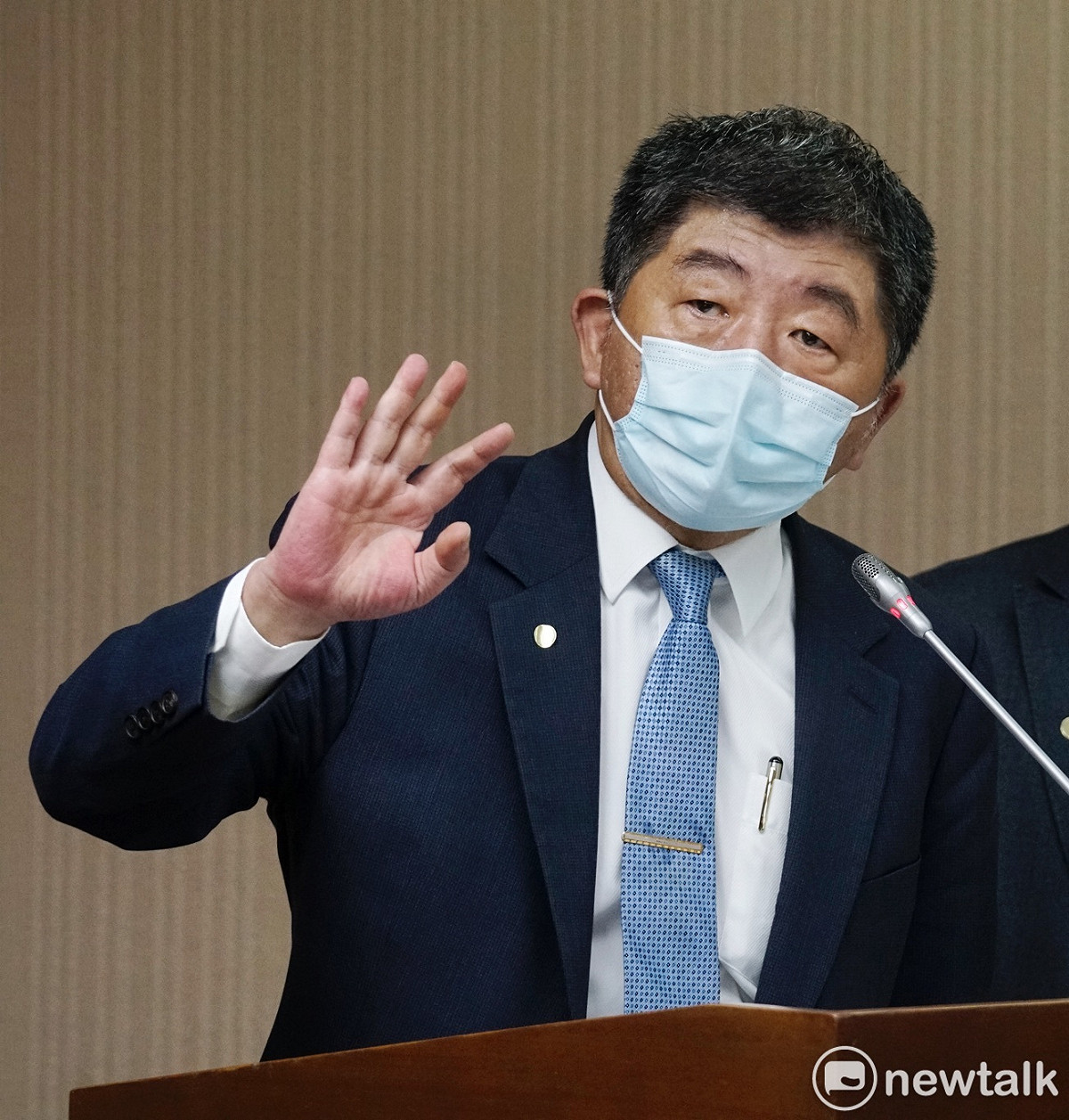 指揮中心指揮官陳時中。 圖：張良一/攝(資料照)