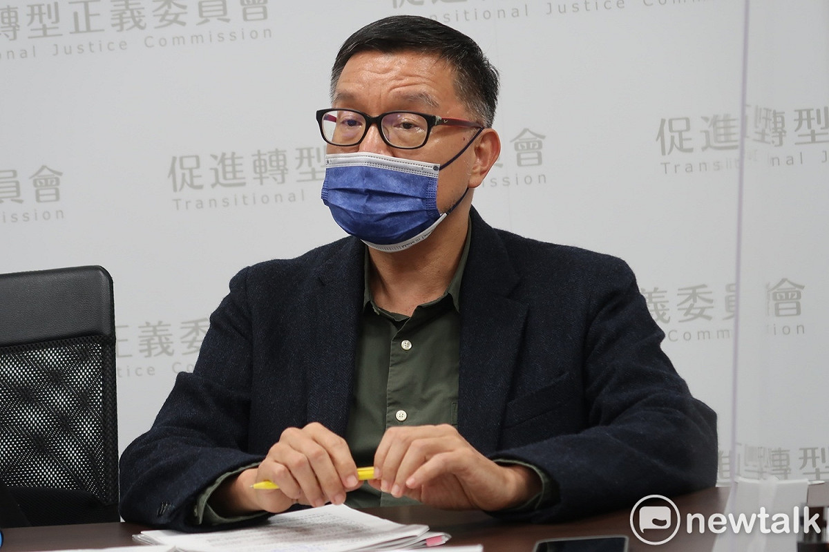 促轉會委員王增勇 圖：林朝億/攝