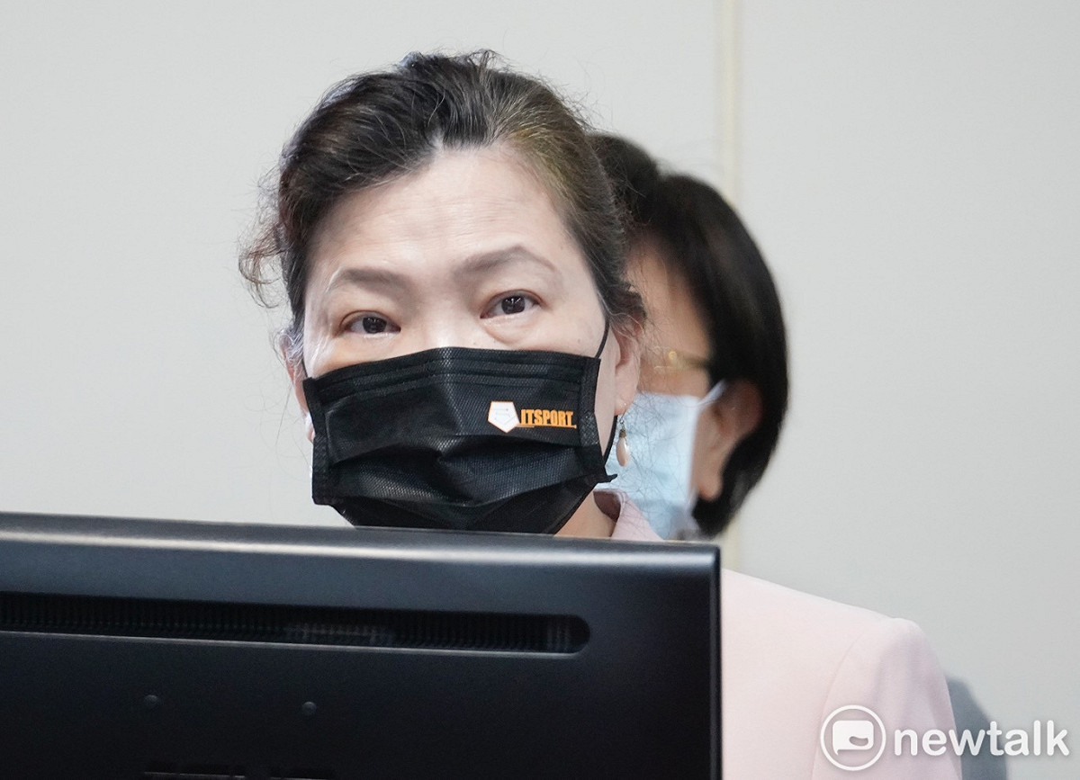經濟部長王美花在立院經濟委員會備詢。 圖：張良一/攝