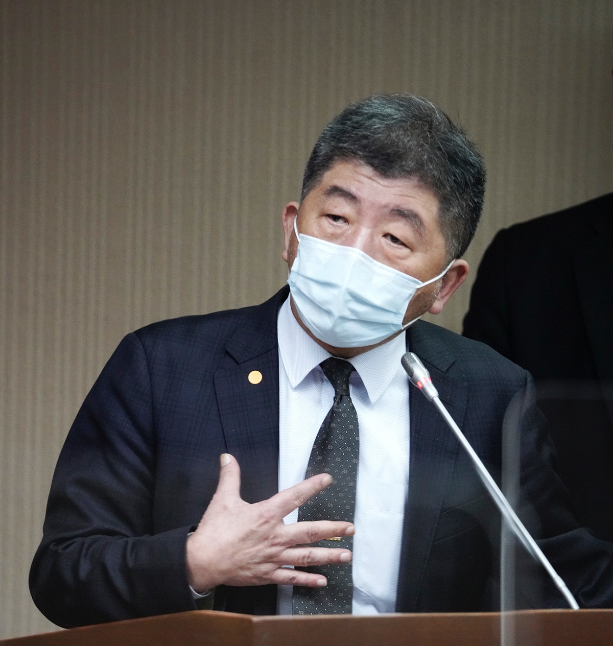 衛福部部長陳時中。 圖：張良一/攝