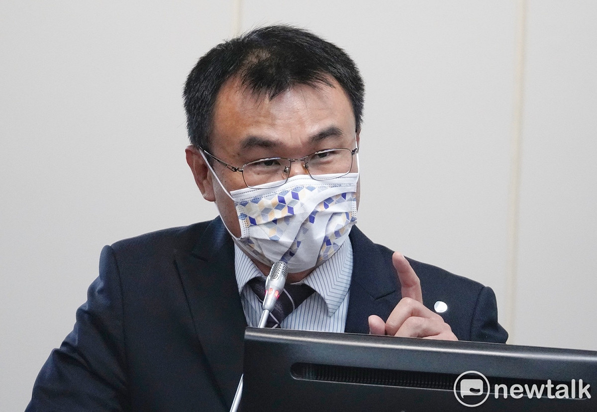 農委會主委陳吉仲在立院經濟委員會備詢。 圖：張良一/攝
