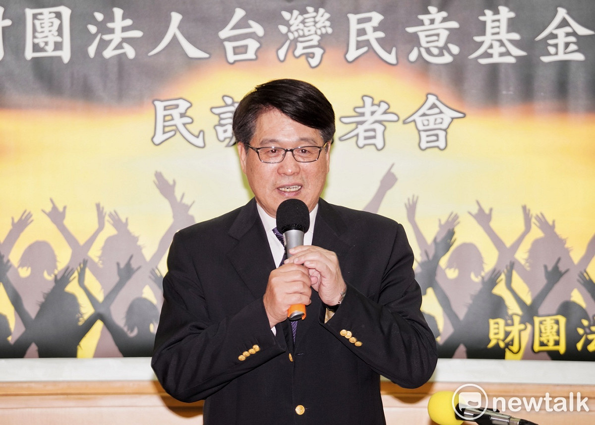 台灣民意基金會董事長游盈隆。 圖：張良一/攝（資料照片）