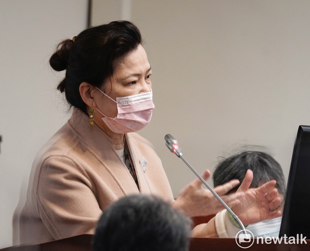 經濟部長王美花在立院經濟委員會備詢。 圖：張良一/攝