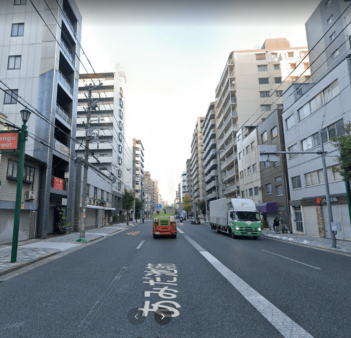 日本大阪市西區南堀江町。 圖：截取自GOOLE地圖