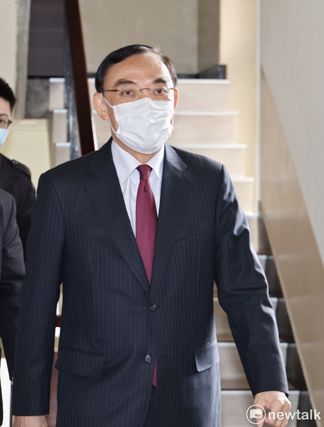 法務部長蔡清祥到立院司法及法制委員會備詢。 圖：張良一/攝