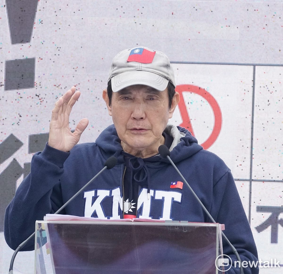 馬英九前總統今（16）日表示，反核、廢核不是世界趨勢，要好好發展核能，不然台灣會被邊緣化。 圖：張良一/攝