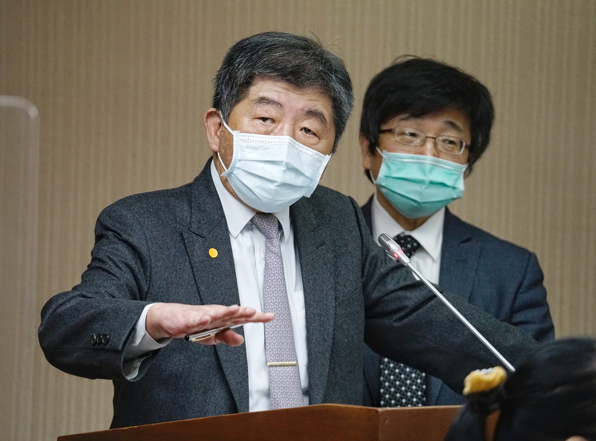 中央流行疫情指揮中心指揮官陳時中。 圖：張良一/攝
