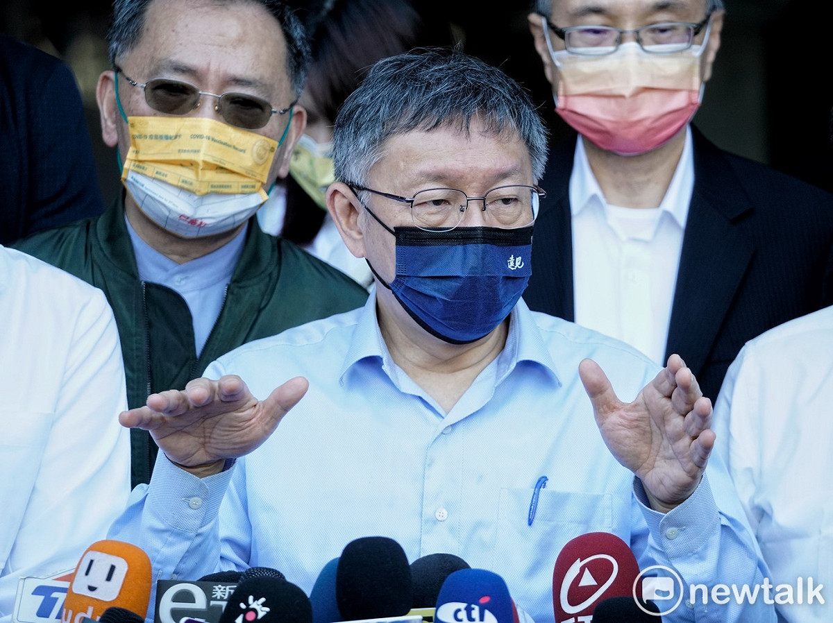 台北市長柯文哲。 圖：張良一 / 攝（資料照）