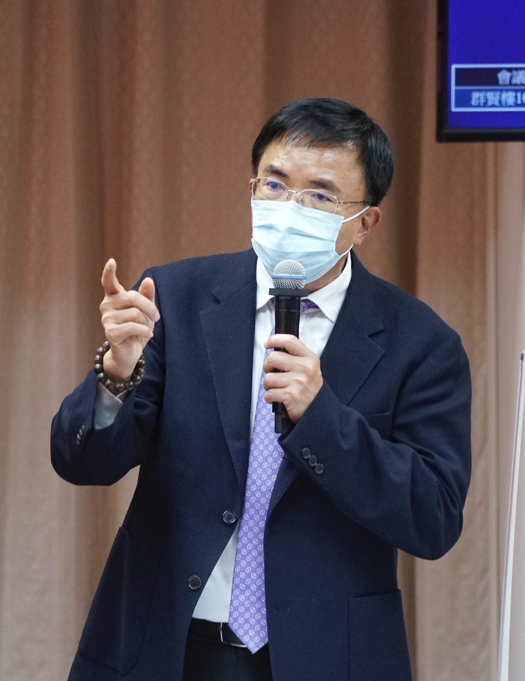 法務部政務次長蔡碧仲在立院司法及法制委員會備詢。 圖：張良一/攝