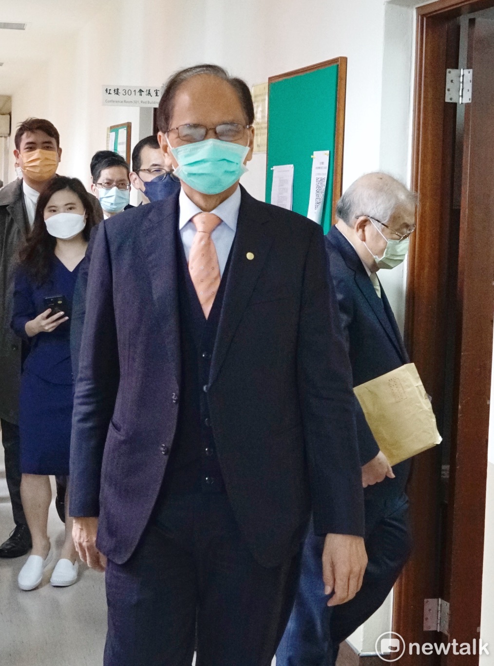 立法院長游錫堃近日召集朝野黨團針對中央政府總預算案協商。 圖：張良一/攝