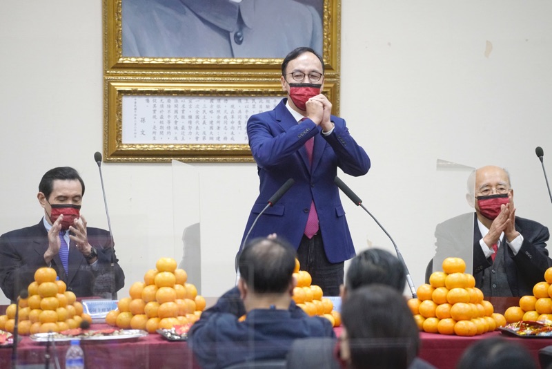 國民黨主席朱立倫。 圖：張良一/攝（資料照）