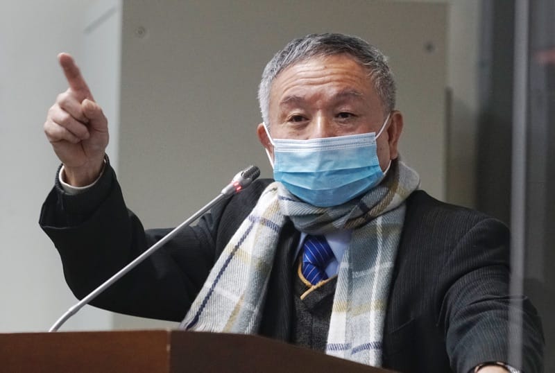 前衛生署長楊志良出席國民黨團召開「捍衛國人健康-政府宣布開放核災食品進口，對國人健康之影響與危害」公聽會。 圖：張良一/攝