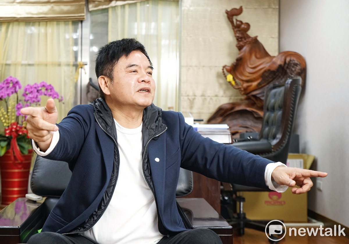 民進黨立委莊瑞雄專訪。 圖：張良一/攝