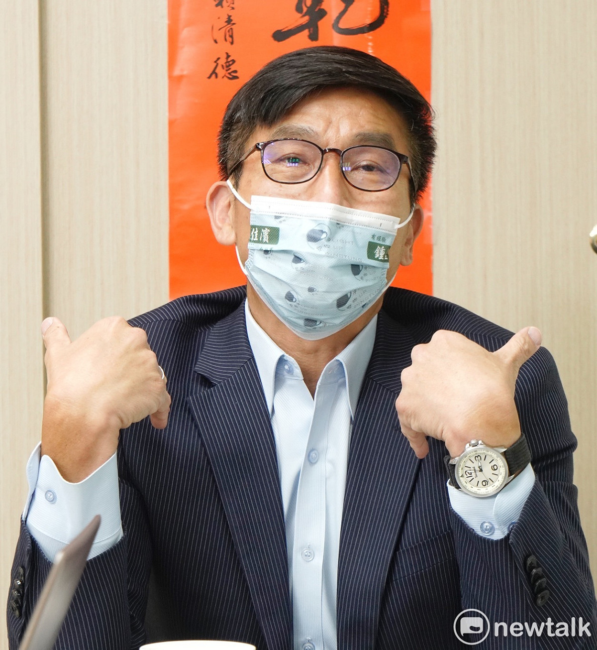 綠營屏東縣長初選，鍾佳濱有意爭取黨內提名。 圖：張良一/攝(資料照)
