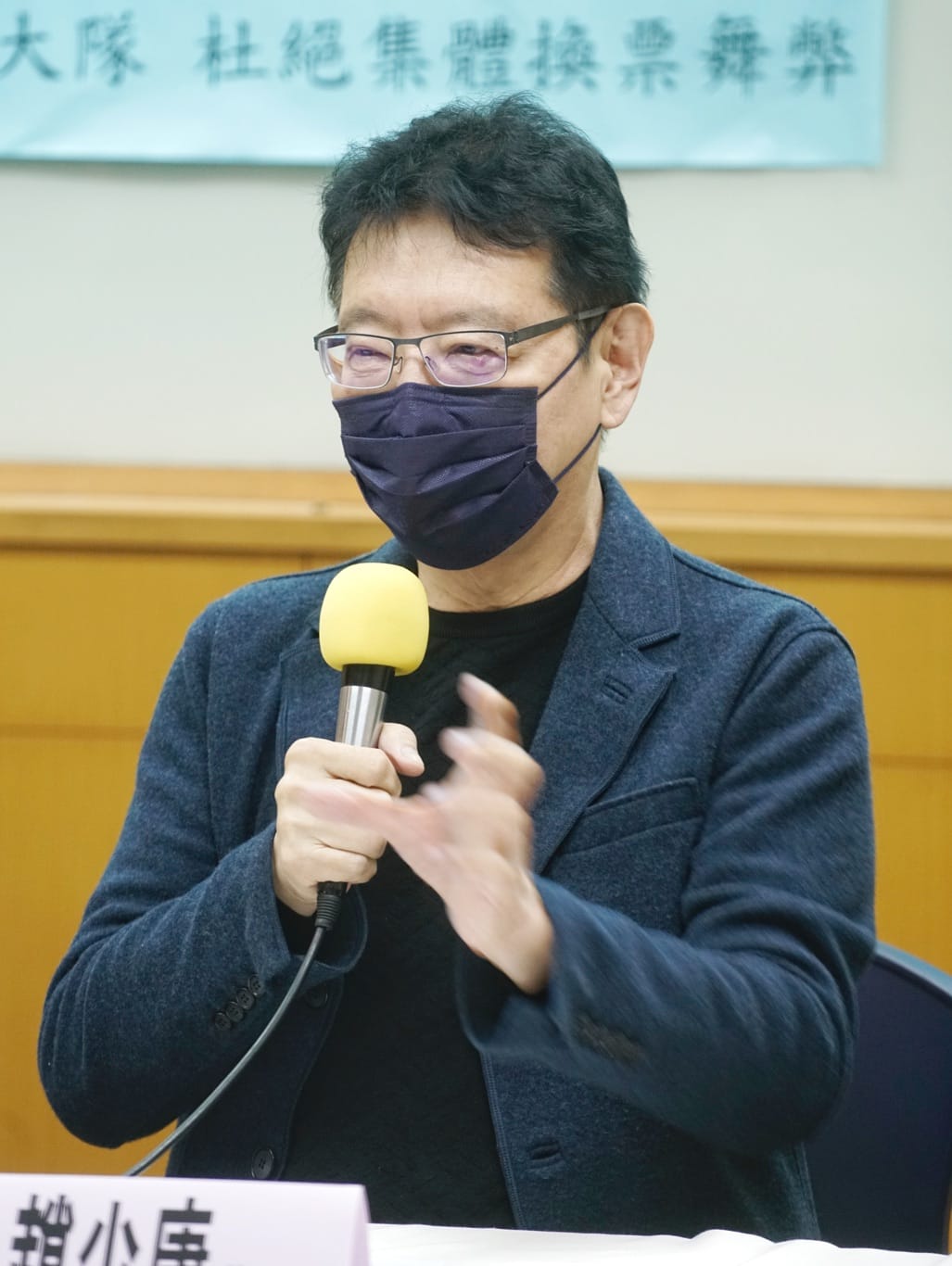 中廣董事長趙少康。 圖：張良一/攝