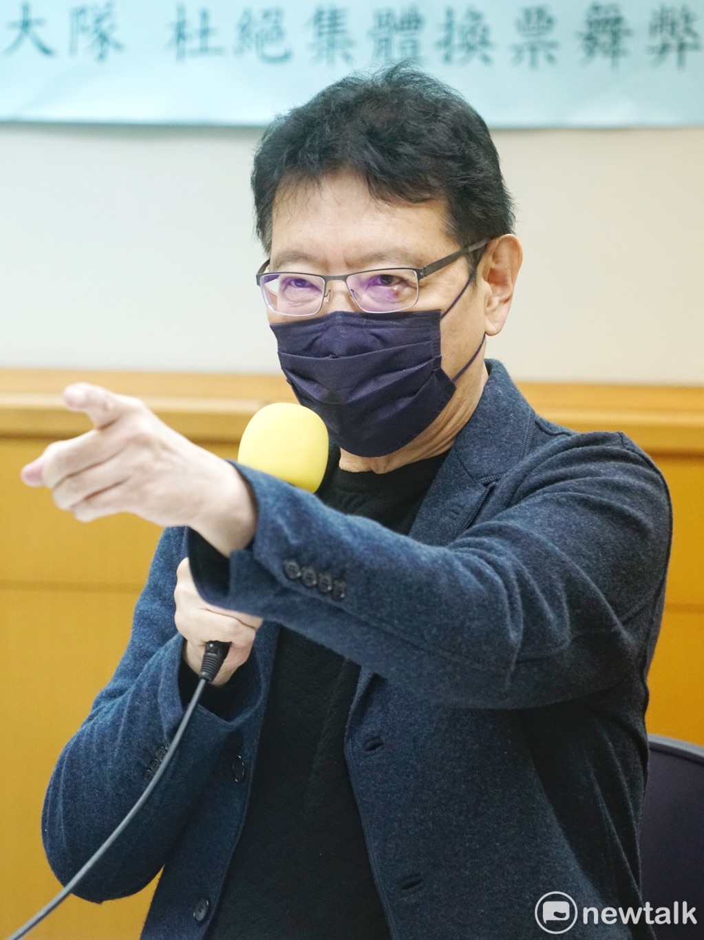 中廣董事長趙少康。 圖：張良一/攝（資料照）