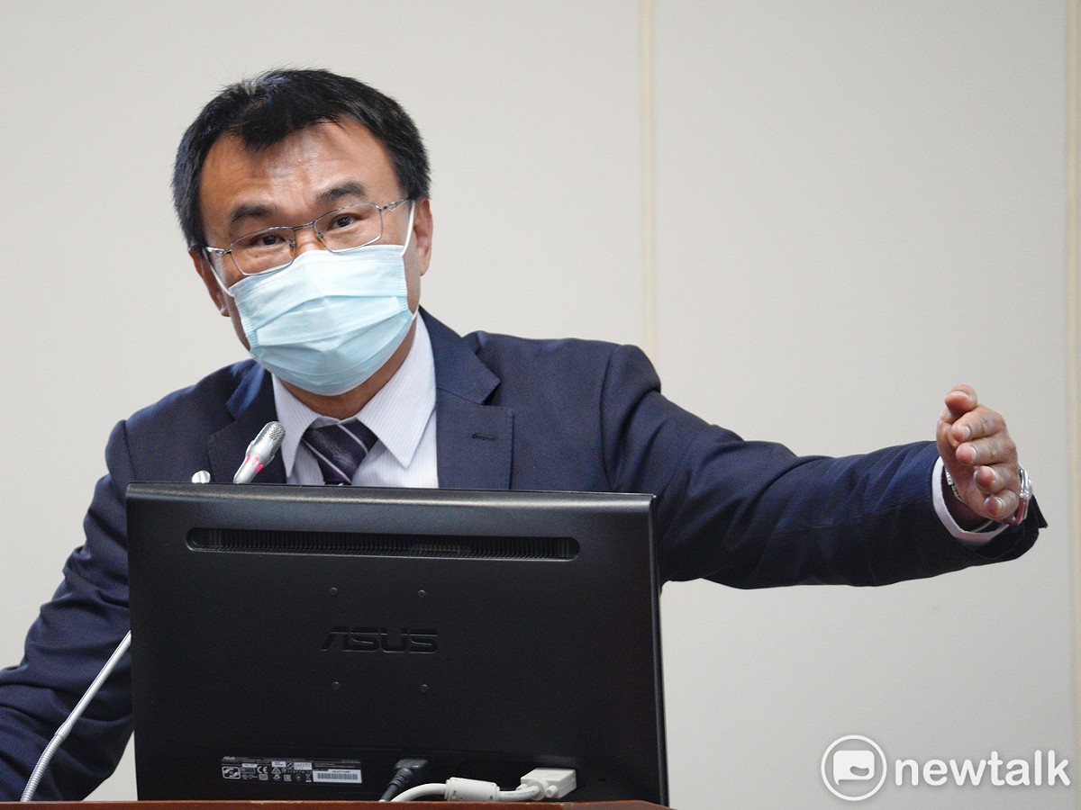農委會主委陳吉仲在立院經濟委員會備詢。 圖：張良一/攝