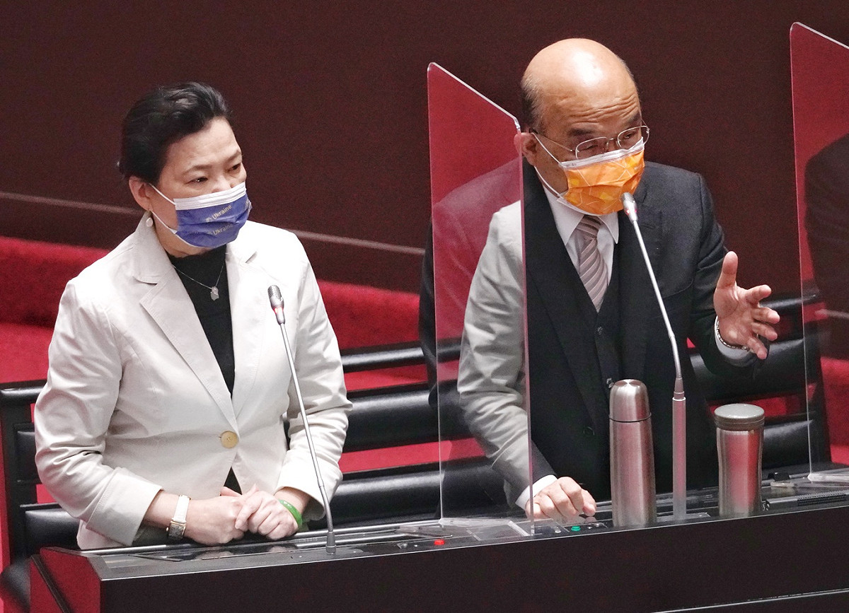 蘇貞昌向工廠老闆喊話，政府不是要找麻煩，工廠若能合法，也是保護自己身家性命財產，且國家社會越來越進步。 圖：張良一/攝(資料照)